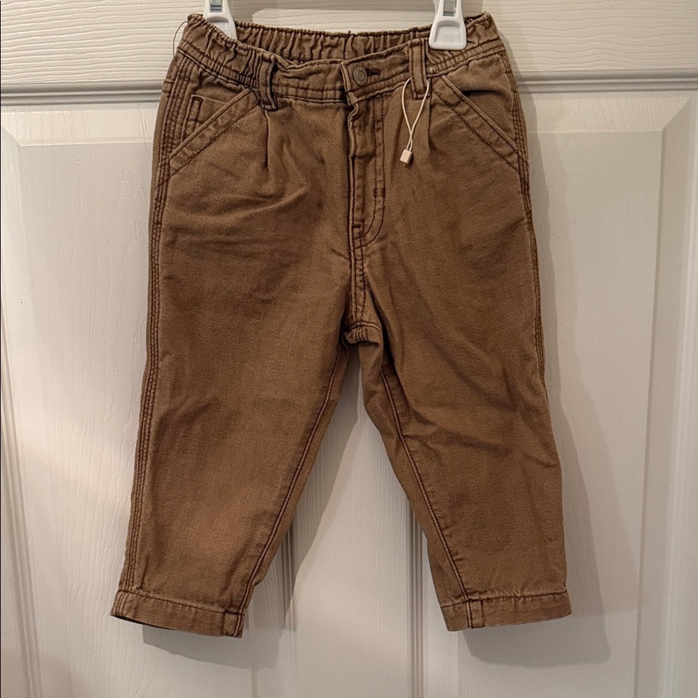 Zara Kids Tan Casual Pants
